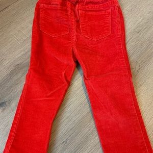 BabyGap Velvet Red Pants (Girl!)